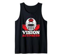 QB Vision Activated American Football Quarterback Tank Top