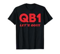 QB1 I Love My Quarterback Offensive Line Men Women Football T-Shirt