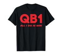 QB1 I Love My Quarterback Offensive Line Men Women Football T-Shirt
