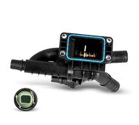 QBEC120 THERMOSTAT HOUSING FOR BERLINGO C-ELYSEE C3 C4 C5 DISPATCH DS3 DS4 DS5 & 1007 206+ 207 208 3008 308 4008 5008 & 5; 1336.AX, 9684588980, 1336AX