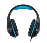 QBG 7.1 surround sound Gaming Headset 3.5mm jack, Suitable for PS4, PC, Xbox one, Switch, Laptop, Stereo Surround Sound Noise Cancelling Over Ear Headphones Blackblue