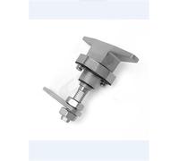 QBGJDOGE Black T Shape Handle Lock,Equipment Telescopic Door Locks,Telescopic Switch,Industrial Cabinet Lock MS309-2 1Pcs(Stainless Steel)