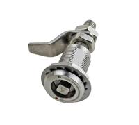QBGJDOGE Compression Lock 304 Stainless Steel Distribution Box Subway Bullet Train Rail Transit Triangle Stretch Cam Lock 1Pcs(Ms816-4)