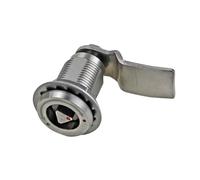 QBGJDOGE Compression Lock 304 Stainless Steel Distribution Box Subway Bullet Train Rail Transit Triangle Stretch Cam Lock 1Pcs(Ms816-1)