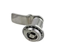 QBGJDOGE Compression Lock 304 Stainless Steel Distribution Box Subway Bullet Train Rail Transit Triangle Stretch Cam Lock 1Pcs(Ms816-2)