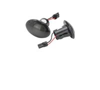 QBHFVCGS Side Marker Turn Signal Lamp For 500 500C 500L For Car Sequential Flashing LED Turn Signal Side Marker Light Amber Blinker Lamp