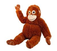 Qbiower 66cm Viral Punch Monkey Soft Toy, Large Orangutan Teddy & Cuddly Gorilla Tag Plush, Washable Punch The Monkey Stress Relief Plushie, Funny Birthday Gift for Kids, Boys & Girls