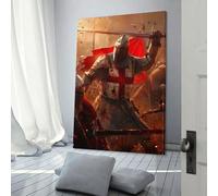 QBIREX Battle of The Crusaders Custom Canvas Prints For Teens Game Boys Room Wall Decor Large Wall Art 16x24inch(40x60cm)