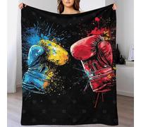 QBIREX Boxing Gloves Warm And Cozy Blanket Sofa Super Soft Blanket Gifts for Mum 60x80inch(150x200cm)
