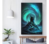 QBIREX Citadel of The North Canvas Painting Wall Art Pictures Wall Art Set Living Room Home Decor Wedding Poster Home Decor 20x30inch(50x75cm)