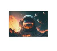 QBIREX Doomsday On Another Planet Wall Decor Poster Western Farmhouse Poster for Office Bedroom Living Room Decor As A Holiday Gift16x24inch(40x60cm)