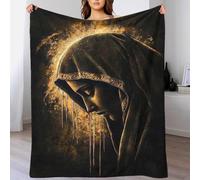 QBIREX Golden Sorrow Blanket Soft Daughter Blanket from Mum And Dad for Bed for Adults Kids 50x60inch(127x152cm)