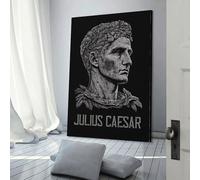 QBIREX 'Julius Caesar Wall Prints for Living Room Bedroom Picture Canvas 16x24inch(40x60cm)