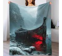 QBIREX Mysterious Red Kids Fluffy Blanket Easy-Care Daughter Blanket from Mum And Dad Suitable for All Season for Anniversary Marriage Valentine 40x50inch(100x130cm)