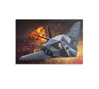 QBIREX Night Hawk Stealth Wall Art Motivational Posters Canvas Prints Painting Picture Artwork Living Room Office Wall Decor 12x18inch(30x45cm)