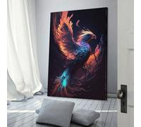 QBIREX Phoenix Bird Paintings for Bedrooms for Teens Girl Women Living Room Decoration Wall Canvas 16x24inch(40x60cm)