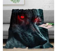 QBIREX Red Eyed Guardian Blanket Soft Daughter Blanket from Mum And Dad for Bed for Adults Kids 60x80inch(150x200cm)