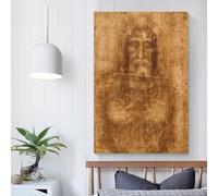 QBIREX Shroud of Turin Canvas Painting Wall Art For Teens Game Boys Room Wall Decor Large Pictures 20x30inch(50x75cm)