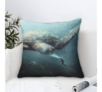 QBIREX THE GUARDIAN1 Throw Pillow Gifts for Kids Travel Hypoallergenic Dust Superking Pillow Cases 50x50cm
