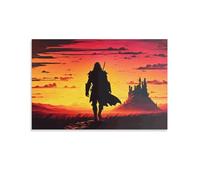 QBIREX The Journey Canvas Wall Art Wall Decor Painting Poster for Office Home Wall Decor Colorful Modern Artwork Stretched Easy to Hang 08x12inch(20x30cm)