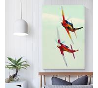QBIREX Tight Turn Custom Canvas Wall Art, Custom Canvas Prints Personalized Canvas Picture for Family Pet Wedding Friends Holiday Birthday 12x18inch(30x45cm)