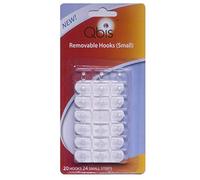 Qbis Decoration Clips/Hooks for Christmas and Fairy Light - Removable Command Style Hooks (Small Hooks)