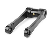 QBIYA Motorcycle Rear Lowering Kit CNC Fit For Honda CB500 CRF250L CR125/250 Sherco Fit For Suzuki DL1000 RMZ250 Fit For BMW F650 Fit For 690 Duke Motorcycle Frame Decoration (Color : Black)