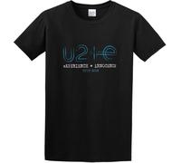 QBKCLP ERSAN Men's U2 Experience Innocence Tour 2018 Logo Print T Shirt(Small)