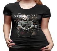QBKCLP ERSAN Vgfgtr Aaron Lewis Stylishexquisite T Shirt Women's Short Sleeve Tees(Medium)