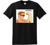 QBKCLP Eurythmics T Shirt Touch Vinyl Cd Cover(Medium)