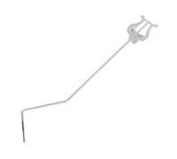 Qbkohphifm 6 in 1 Vertical Key of C Middle School Advanced Clamp Style Silver Sheet Music Clip, Standing Key of C Sheet Music Clamp, Easy to Use