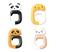 Qbkohphifm Folding Hook Anti-Slip Bag Hooks Heavy Duty Hanger Wall Mount Clothes Rack Table Purse Bag Hanger Heavy Duty Bag Hooks 4PCS