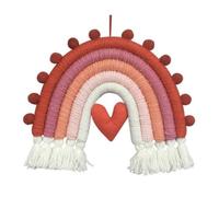 Qbkohphifm Rainbow Room Decor Room Decor Macrame Baby Wall Bedroom Nursery Room Decoration Wind Chimes Hanging Decorations Easy Install Easy to Use