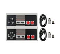 Qblahip 2 Pack Wireless Controllers for Nintendo NES Classic Mini Edition Video Game Console Only