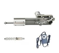 QBLDX DIY Reciprocating Cycle Linear Actuator Kit DC 12V/24V Electric Telescopic Push Rod With Speed Regulator Stroke 80mm/150mm Speed 45rpm/95rpm/100rpm/120rpm Optional(Size:12V stroke 2-8cm/45RPM)