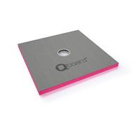 Qboard Liquid Wetroom Floor Former With Centre Drain (W)1200mm (L)1200mm