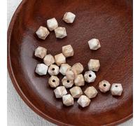 qbodp 200 Pcs Small Acrylic Beads for Jewelry Making, 7mmx8mm
