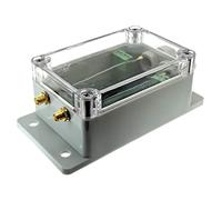 qBox AFC DIY IOT Enclosure Kit (Two SMAs), IOT Enclosure for Feather ESP32 Cellular LoRa WiFi Arduino Board, Waterproof IP65 Enclosure with Glands, prototyping PCB connectors Set and Two SMAs