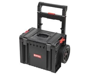 Qbrick Modular Box Qbrick System PRO 2.0 CART PLUS - Removable Tray - Functional Side Connectors - Quiet Wheels - Robust and Resistant to Wear