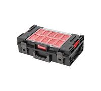 Qbrick - System ONE 200.0 2.0 Expert BLACK - Tool Box with 8 Storage Buckets in Various Sizes - Organisation for Large Power Tools, Hand Tools and More - IP66 Certificate