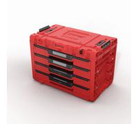 Qbrick System Prime Drawer 4 Toolbox Expert, Red Ultra Hd