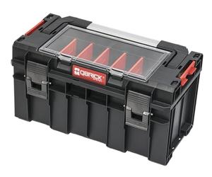 Qbrick - System PRO 500 Expert Waterproof Tool Box with Built-in Organiser, Aluminium Handle and Polycarbonate Lid - Dust Resistant
