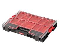 Qbrick - System PRO Organiser 200 BLACK - Heavy-Duty Tool Storage with High Capacity - Fits Tool Trolleys, Boxes & Accessories - Modular & Stackable Design