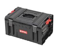 Qbrick - System PRO Toolbox 2.0 BLACK - Tool Box with Clamp Locks - Organiser Storage for Box Set and Accessories, Resists Mechanical Damage - Dust & Water Resistant