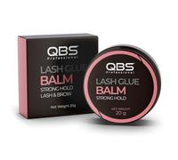 QBS® Glue Balm for Lash Lift & Extensions | Strong Hold & Nourishing Formula | Moisturizing Eyelash Adhesive for Easy Application | Mess-Free Texture | Long-Lasting Eye Glue (20g)