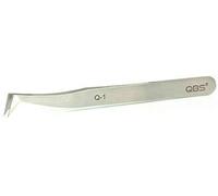 QBS® Lightweight Stainless Steel Anti Magnetic Tweezers For Eyelash Extensions (Q-1, Volume)