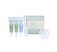 QBS Puluk Pro Lifting Brow Lamination Kit - Brow Conditioner & Eyebrow Lift, Salon System Lamination, Includes Lifting Cream, Setting Cream, Pro Keratin, Fixing Gel and Strawberry Brush