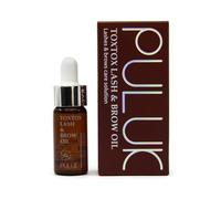 QBS Puluk ToxTox Lash & Brow Oil - Castor Treatment for Eyelashes and Eyebrows, Nourishing Hair Growth Formula for Natural Eyelashes, Conditioning Brow & Lash Care for Sensitive Eyes (13g)