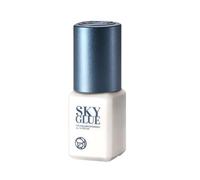 QBS SKY Eyelash Extension Glue - RA01 Purple Cap | Super Fast Drying Black Lash Adhesive for Professionals | Long-Lasting, Strong Hold, Semi Permanent Eyelash Glue for Individual Lashes (5g)