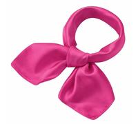 QBSM Womens Satin Silk Feeling Formal Square Neck Scarf Head Hair Wraps Kerchief